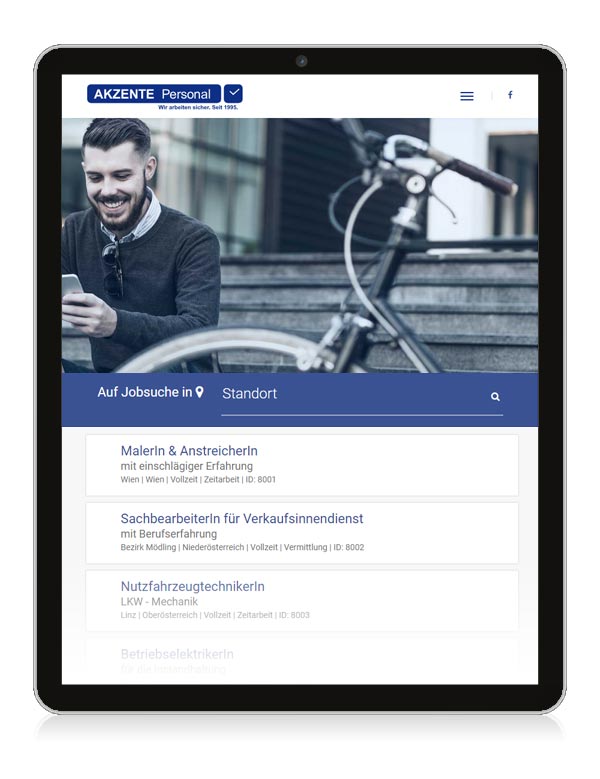 AKZENTE Jobportal - Stelleninserate - Jobbörse